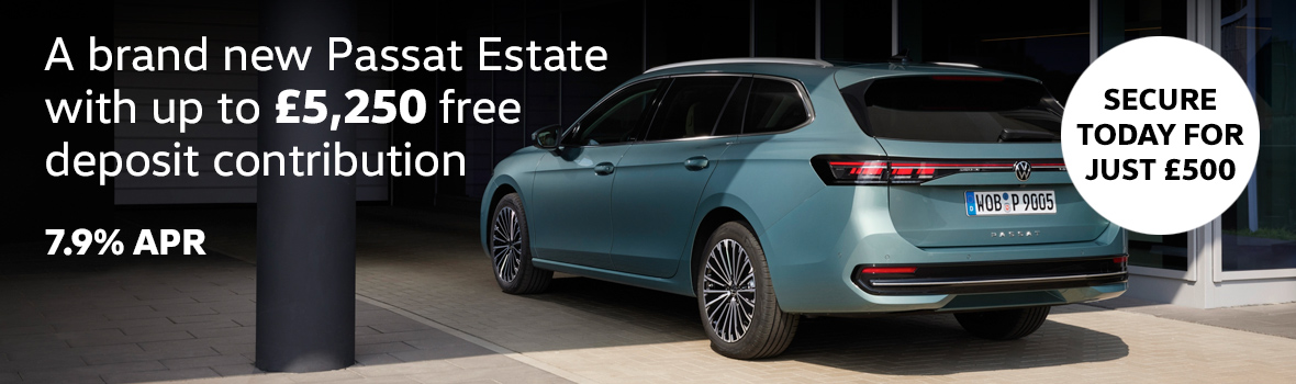 New Volkswagen Passat Estate finance special offers